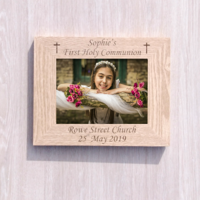 first holy communion photo frame, first holy communion gifts, first holy communion, personalised gifts Ireland